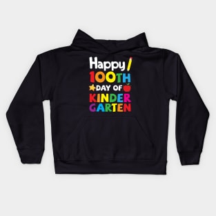 Happy 100th Day of School Kids Hoodie